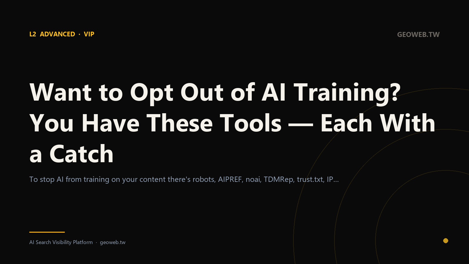 Want to Opt Out of AI Training? You Have These Tools — Each With a Catch
